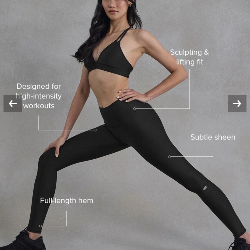 Black Sculpting Workout Leggings